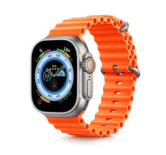 Smartwatch for T900 Ultra with Sleep Monitoring, Activity Tracking, Orange Sports Strap