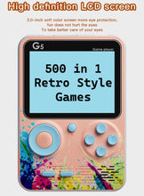 Goyal's 500 in 1 - TV Compatible Classical Handheld G5 Video Games for Kids with Many Fun and Exciting Games